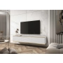 Szafka RTV Biało - Złota  175 cm MDF